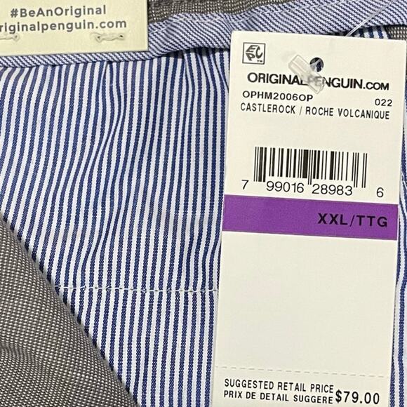 Penguin Slim Fit Pull On Coolmax Short Size XX Large New - Picture 8 of 11